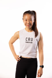 CRU X POWER+FLOW Sleeveless Muscle Tank