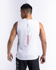 "Stronger From Here" Jersey Muscle Tank