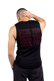 'FXXK YOU' Jersey Muscle Tank
