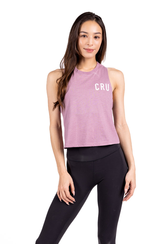 Racerback Cropped Tank