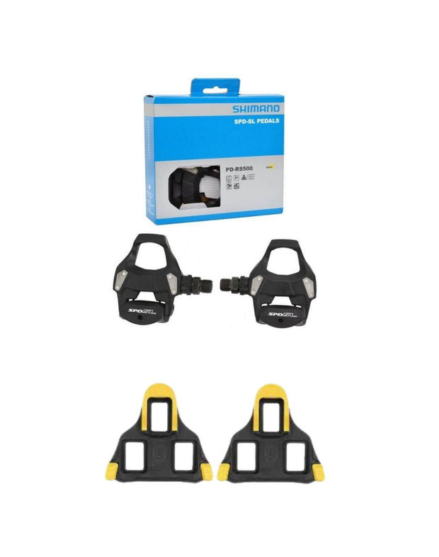Shimano Cleats + Pedals Set